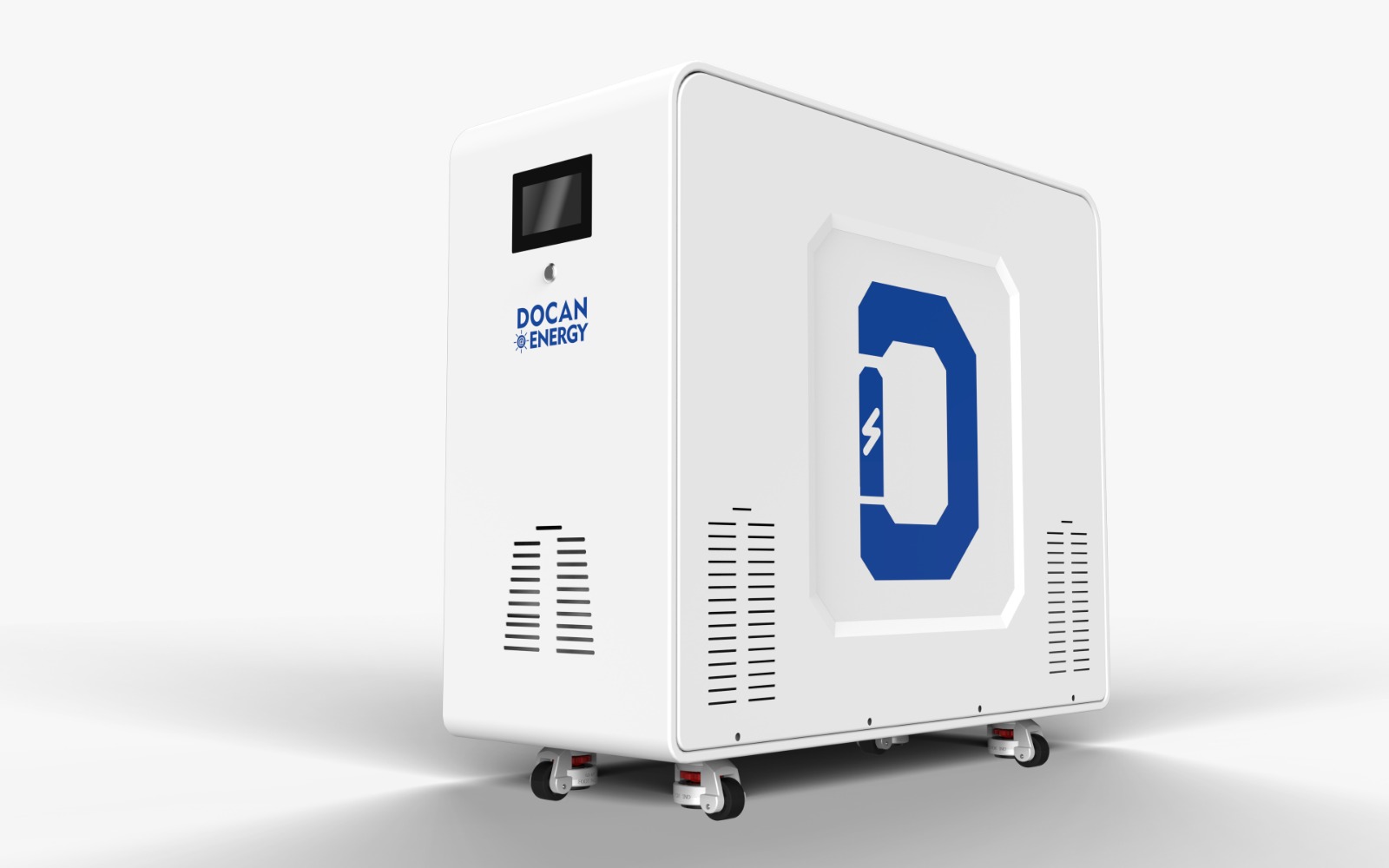 Docan MOON 48 kWh — perspectiefweergave rechts, D-logo zichtbaar