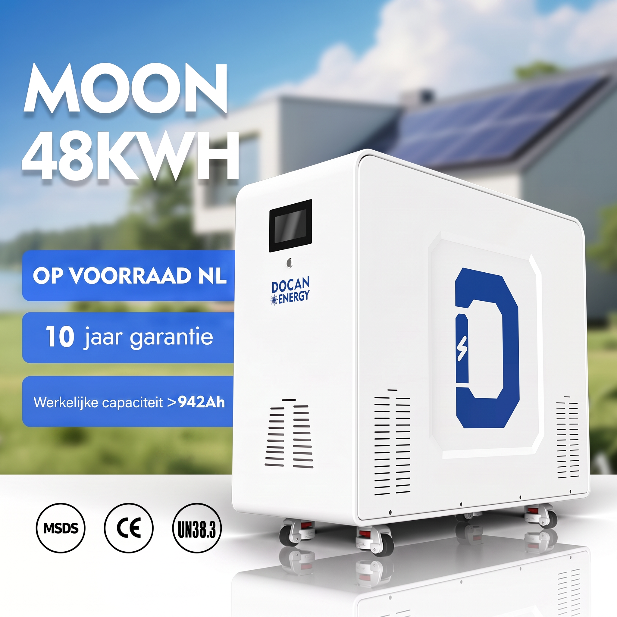 Docan MOON 48 kWh LiFePO4 batterij