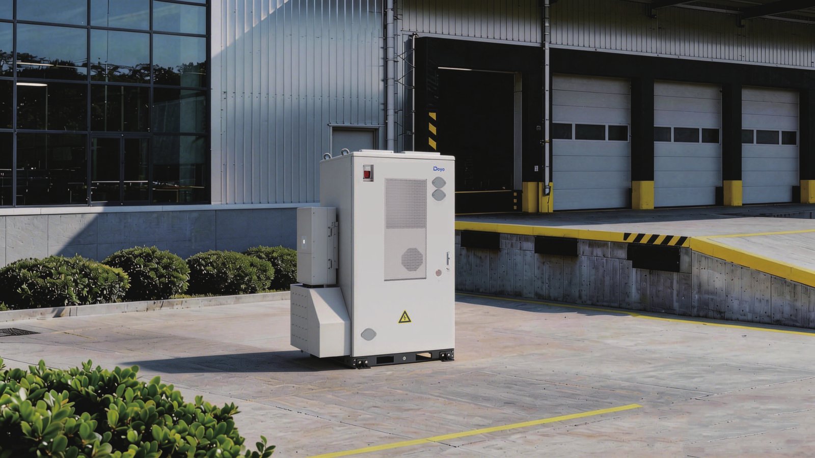 Deye GE-F256 met SUN-125K omvormer